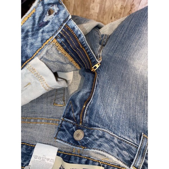 Women's GAP Denim Stretch Bootcut Blue Jeans Size 12 Medium Wash - Picture 12 of 12